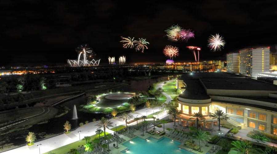 Waldorf Astoria Orlando Fireworks